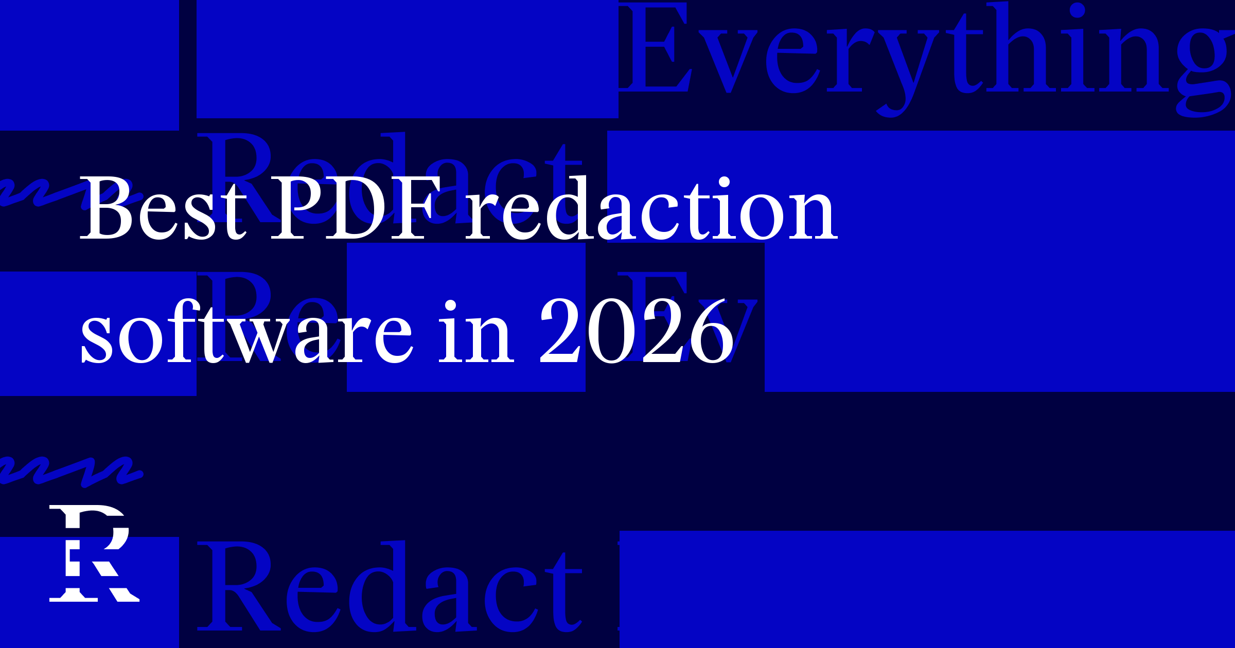 Best PDF redaction software in 2026 (compared)